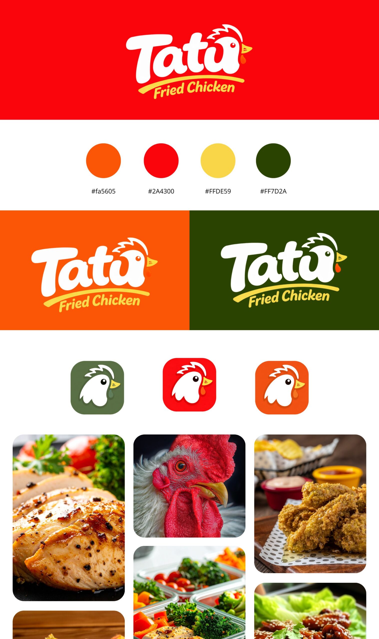 Giallo Verde Moderno Fioraio Brand Moodboard