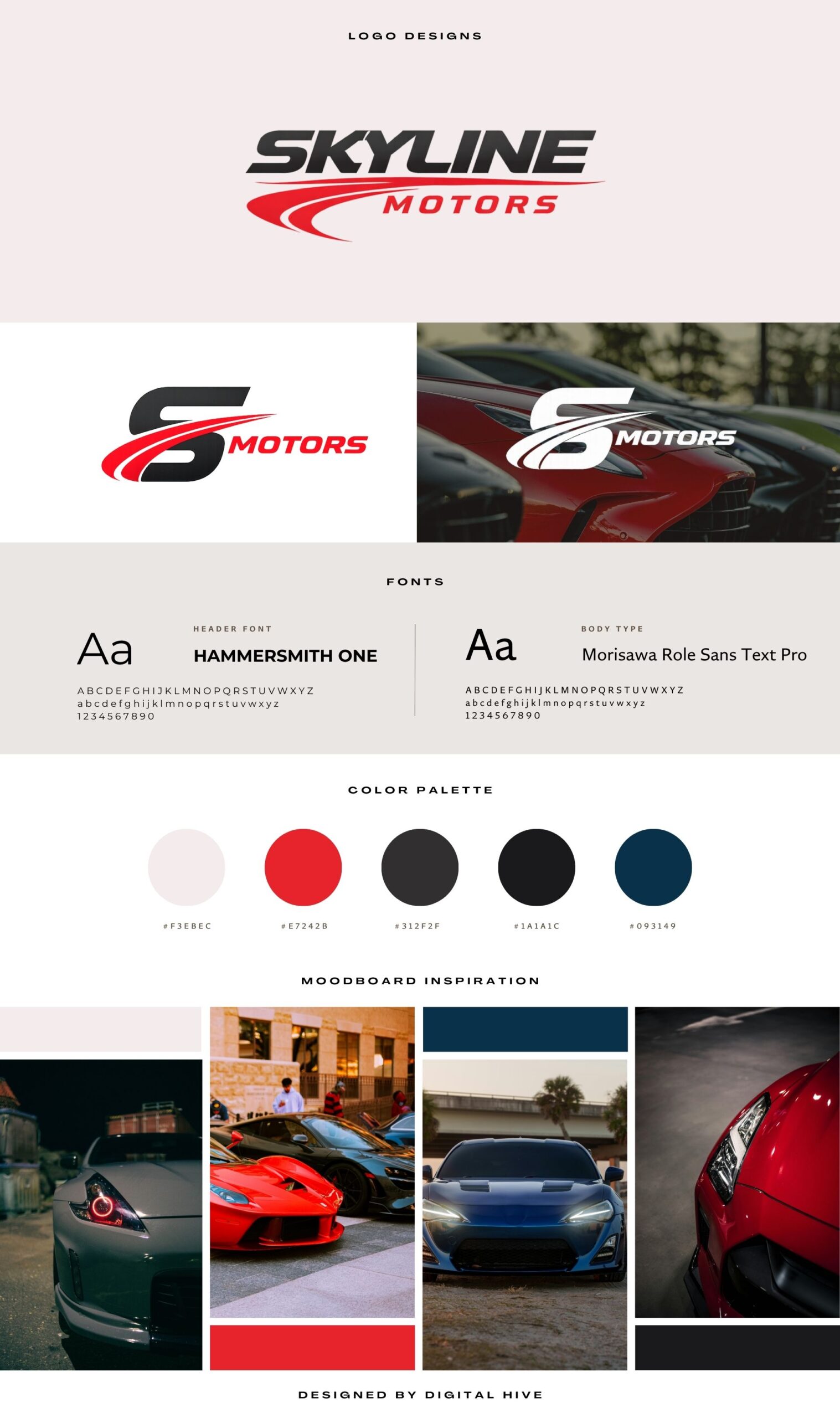 Green Aesthetic Fashion Studio Style Guide Brand Board